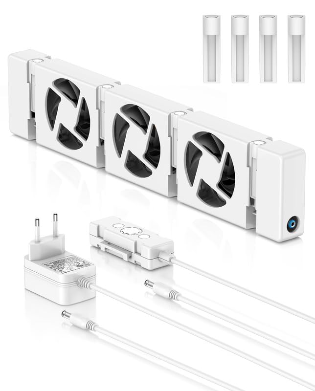 Heizkörper Ventilator, Mono Set Smartes Heizgebläse für Heizungen, Langlebiger Heizverstärker...