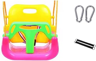 子供 ブランコ 幼児用 キッズ ブランコシートおもちゃ 背もたれタイプ 屋外 庭 どこでも 簡単設置 持ち運び 吊り下げ式 誕生日 プレゼント ピンク