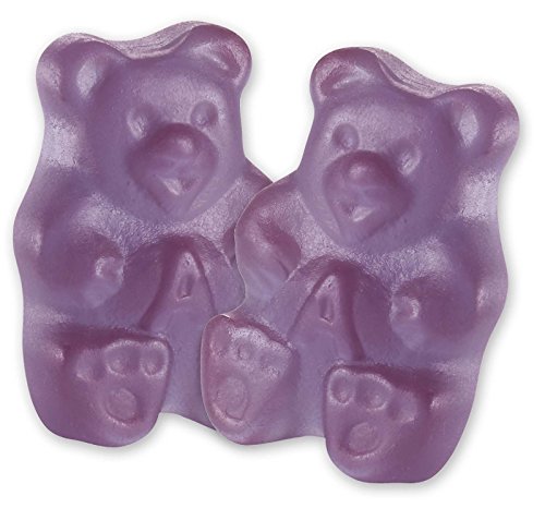 Albanese Gummy Bears Concord Grape 5 LBS. Bag