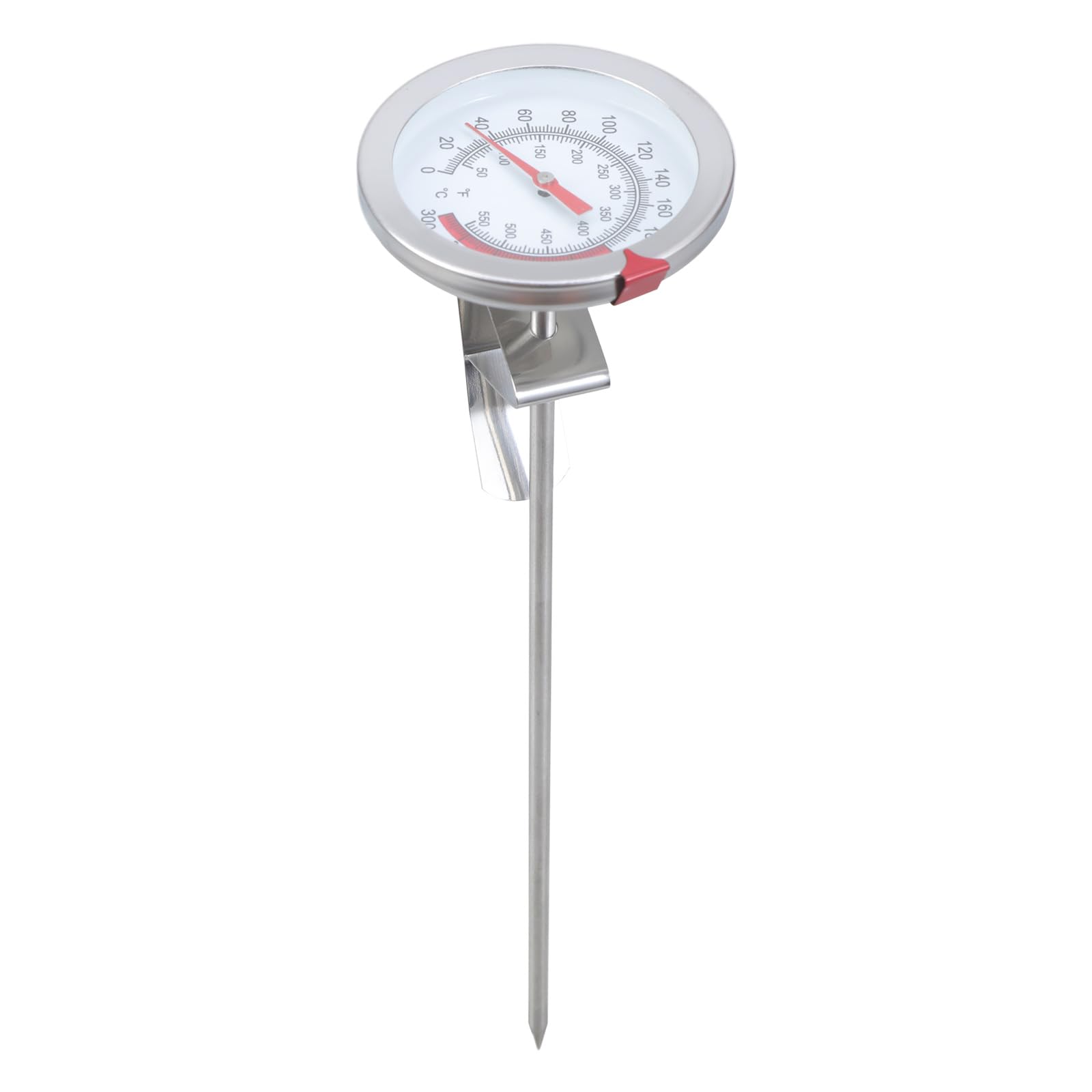 Tsophreniq T54 Cooking Thermometer Long Stainless Steel Kitchen Cooking Probe With Clip For Bbq Food Meat Homebrew Wine Oven Grills Bbq Kitchen Tool