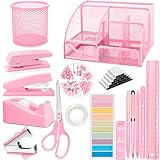 Pink Desk Organizers and...