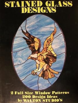 Paperback Stained Glass Designs Book