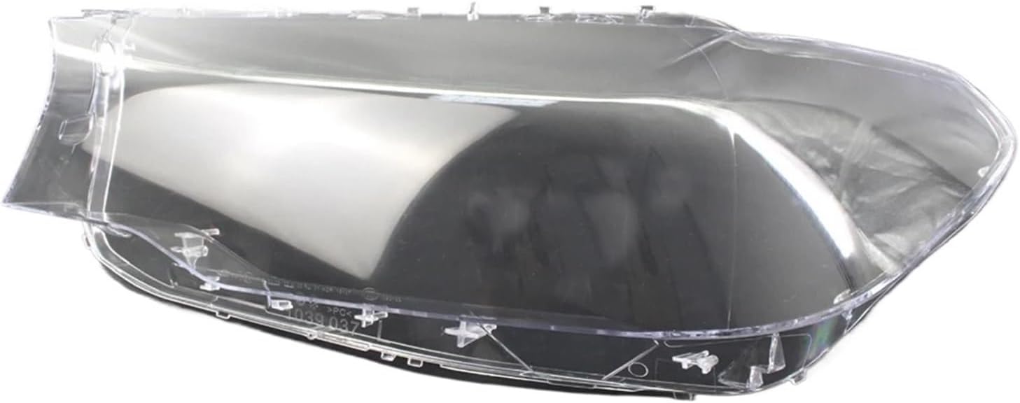 Car head light lens cover Compatible For BMW 2016-2019 5 Series G30 G38 525i 530i 540i Car Front Head light Cover Head lamp Lampshade Lampcover (Left)