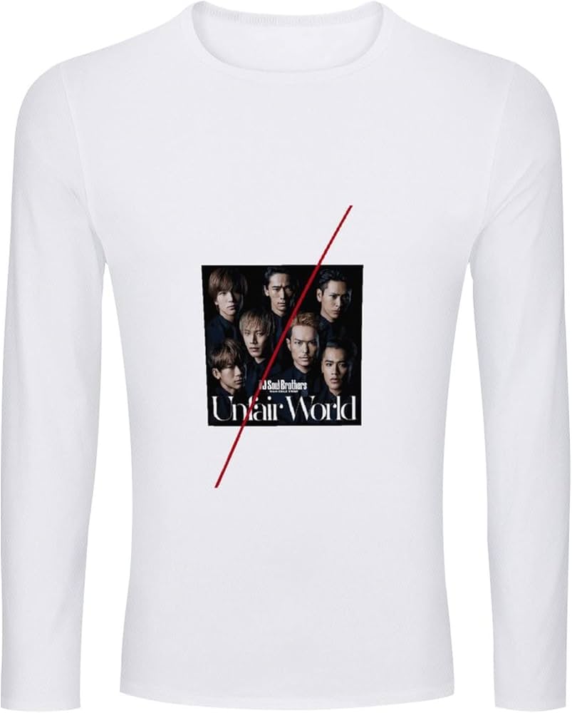 三代目 J Soul Brothers - 三代目 ロングTシャツ Amazon.co.jp: ロングtシャツ メンズ 長袖 三代目 J Soul
