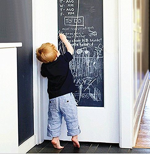 Bestevers Redodeco Self Adhesive Blackboard Chalk Board Wallpaper Decal - Wall Mural, Removable Sticker, Home Decor (24Inx36In) #TOP25