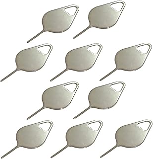 UKCOCO Sim Card Ejector- Sim Card Pin/Sim Card Tool Compatible with All Smartphones such as X, 8, 7, 6 Plus, Galaxy Note 8, 7, 6, 5, S9, S8, S7, Etc. (100 pcs)