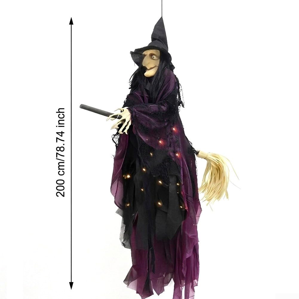 Decorazione strega da appendere per Halloween