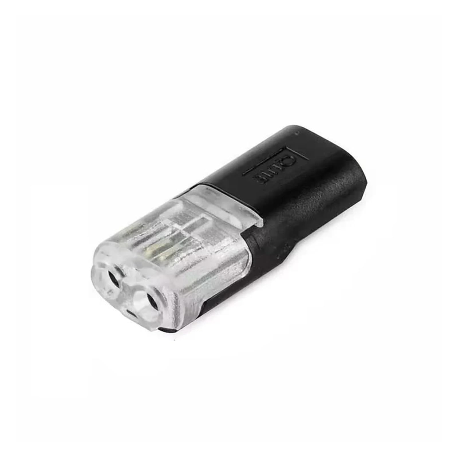 Lot de 100 connecteurs enfichables à double fil avec boucle de verrouillage, bloc de terminal rapide étanche à 2 voies pour câblage de voiture, pinces de câble 18-22 AWG pour automobile, moto, marine