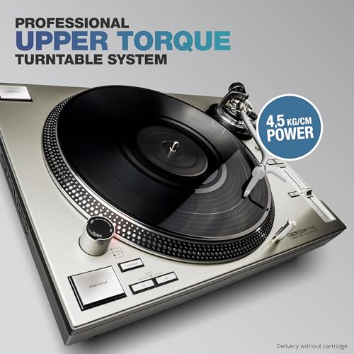 Image of Reloop RP-7000 MK2 Professional Upper Torque Turntable System, Silver