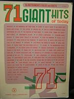 71 Giant Hits of Today: Bb Instruments Solos and Duets (B3-4841R) B001PIQEMY Book Cover