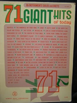 71 Giant Hits of Today: Bb Instruments Solos and Duets (B3-4841R)