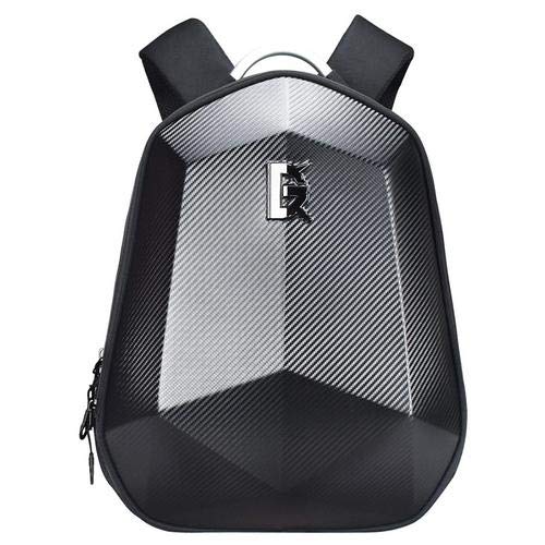 Currentiz Mochila Impermeable de Fibra de Carbono  para Moto   Gran Capacidad de 40