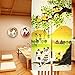 LIGICKY Giapponese Noren Tenda Ristorante Lungo Curtain Doorway Curtains Corridoio Decorazione Domestica (Gufo&Gatto&Montagna,85 * 150cm)