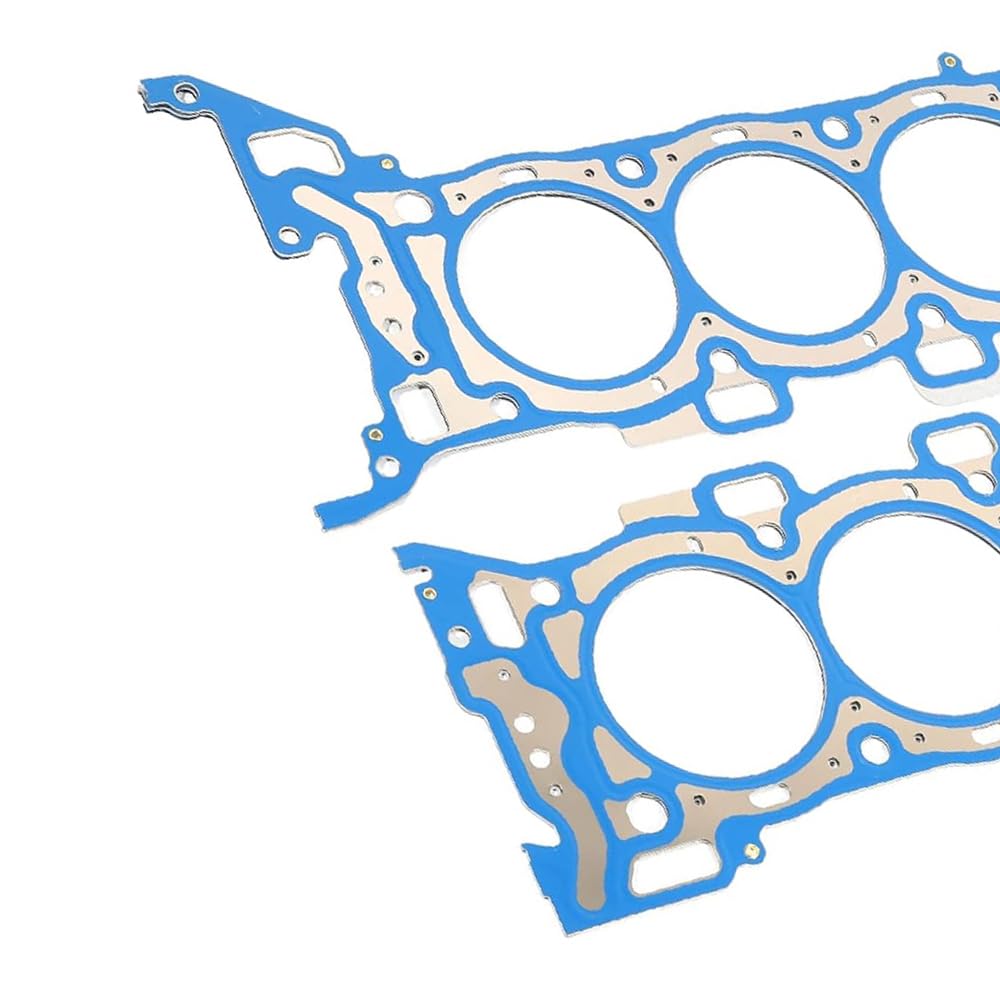 Riloer Guarnizione della testata del cilindro, 2 pezzi in metallo per motore dell'auto, set di guarnizioni per testata compatibile con Chevrolet GMC Buick Saturn, DG-HG3600R-AF 26376PT