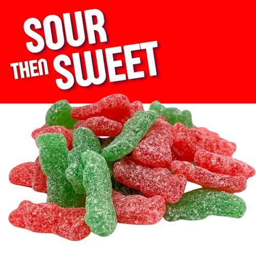 Needzo Sour Patch Kids Christmas 2022 Movie Theater Box Candy, Holiday Themed Candies for Goodie Bags and Stocking Stuffers, Pack of 3