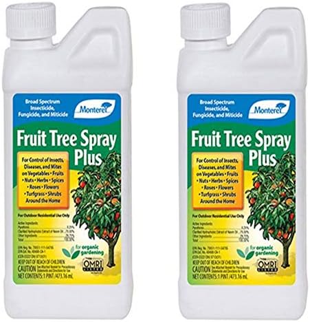 Monterey LG 6184 Fruit Tree Plus for Control of Insects, Diseases & Mites Conc 1pt - 2 Pack