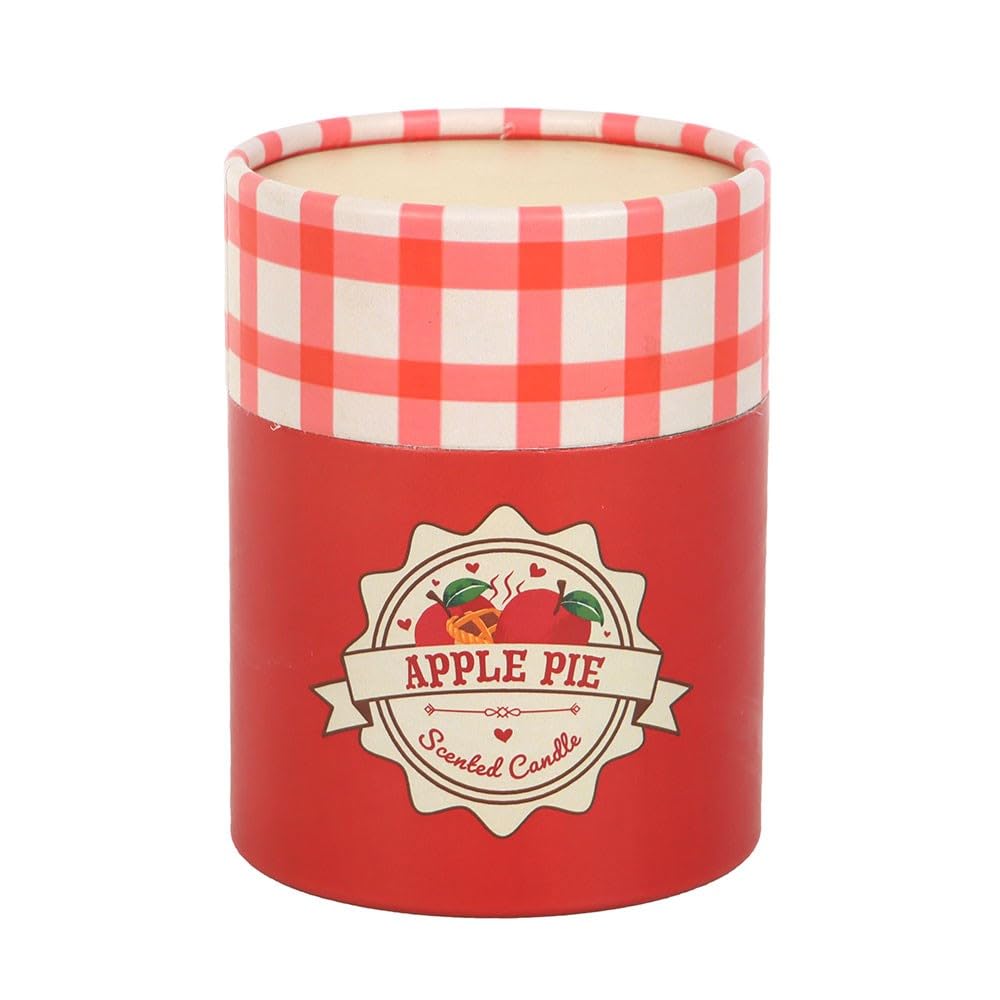 Apple Pie Scented Candle – Warm, Comforting Fragrance of Freshly Baked Apple Pie – Up to 28 Hours Burn Time – Ideal for Living Rooms, Kitchens, Bedrooms – Made with Premium Paraffin Wax
