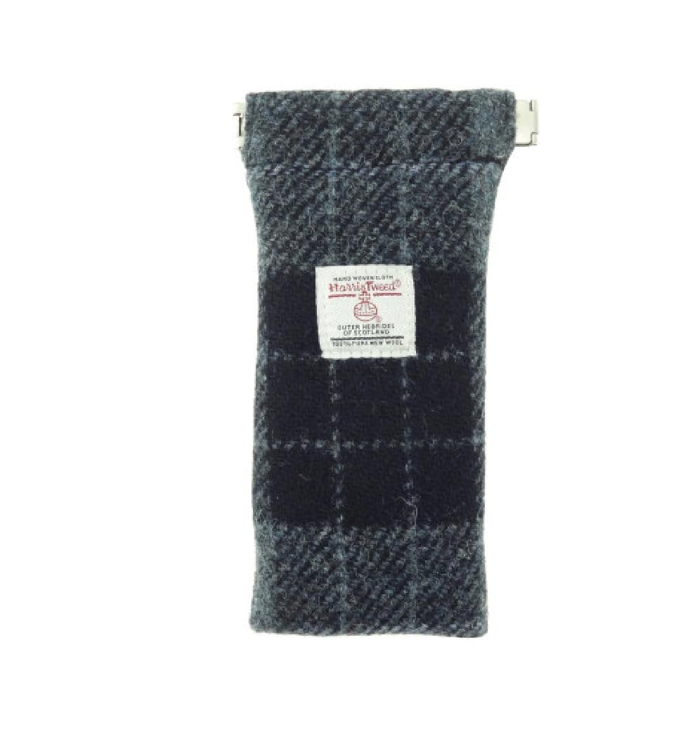 Glen Appin Harris Tweed Glasses Cases (Colour 95 Grey Check)