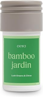 Aera Mini Bamboo Jardin - Essential Oil Scent Refill for Mini Diffuser | Notes of plumeria, jasmine essential oil, aromatherapy, Alexa Compatible, works with Aera Mini Diffuser