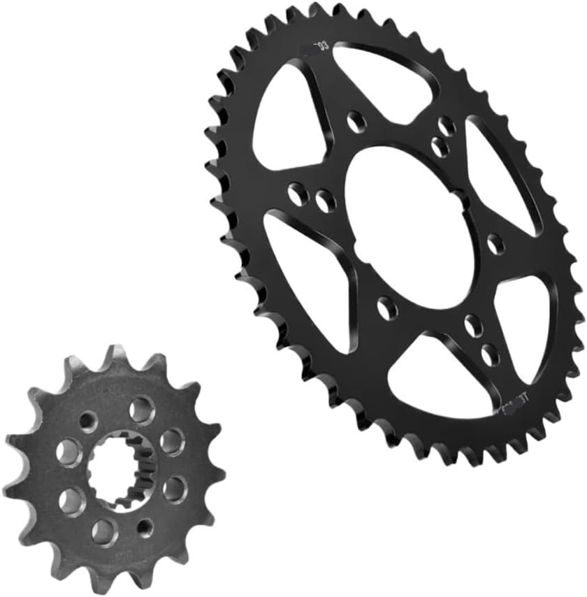 520-15/16/43/46T フロント リア スプロケット Kaw ZX-6RR ZX600 2003