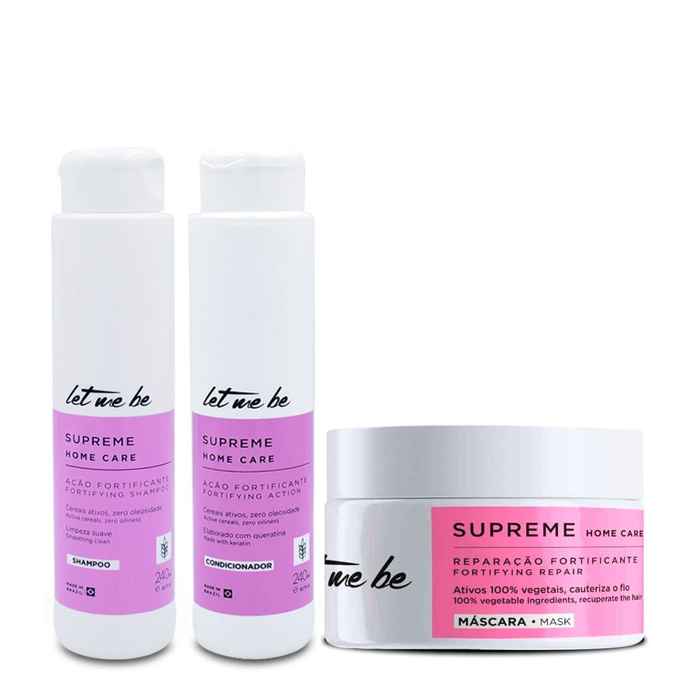 Buy Kit Let Me Be Supreme Home Care Daily Care Shampoo Conditioner Hair