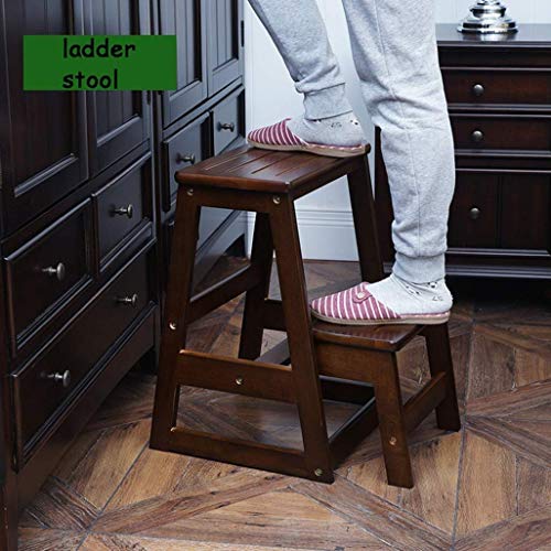 Taburete escalera plegable de 2 y 3 peldaños para el hogar CHEWYNP 4