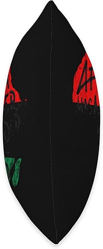 Miniatura 2 de Pan African UNIA Flag Never Needed The World Black History Throw Pillow, 18x18, Multicolor