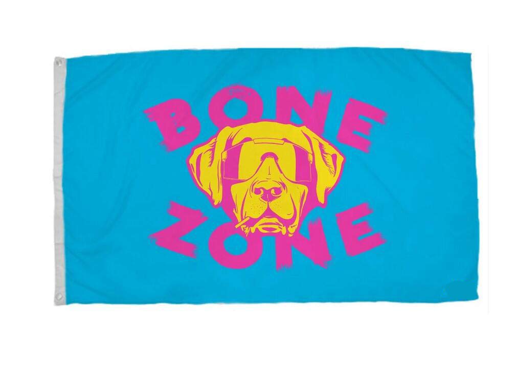 APFoo Bone Zone Flag Banner Size 3X5 Feet Man Cave Decor
