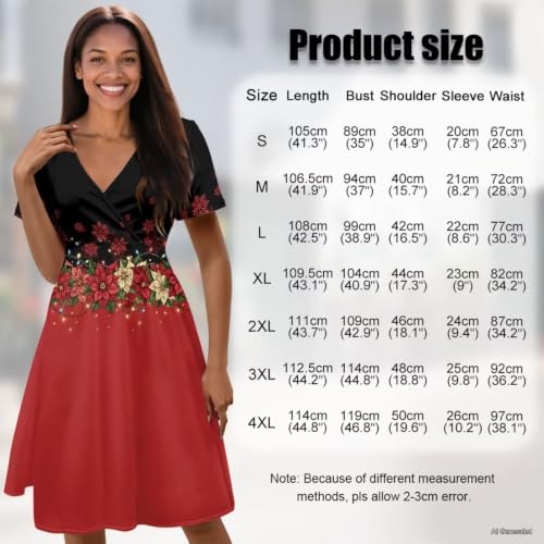 Image of Women's Summer Dresses Short Sleeve Formal Dresses with Pockets | Lightweight Quick‑Dry Soft Comfortable 2026 Fashion Dresses Loose Plus‑Size High‑Waisted