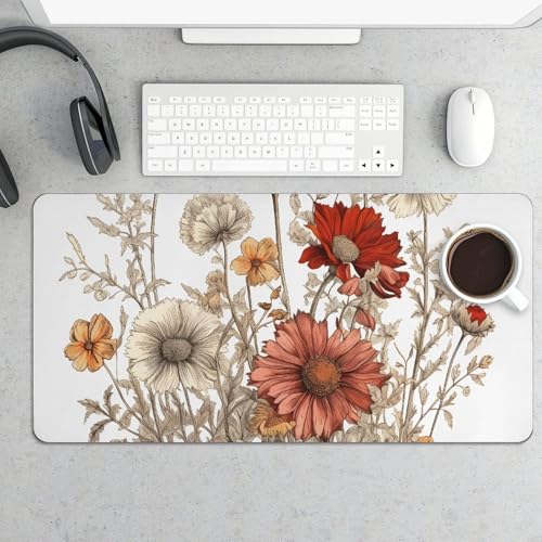 Protector de escritorio FekiLoot grande blanco goma miniatura 5