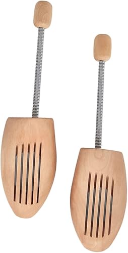 2 pares de pintura de estiramiento de zapatos para zapatos anti-deformación zapato escudo madera