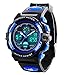 Kinder Digital Sportuhren - Jungen wasserdichte Sportuhr mit Wecker Stoppuhr, analoge LED Armbanduhr mit Chronograph Wecker für Kinder Uhren (1163)