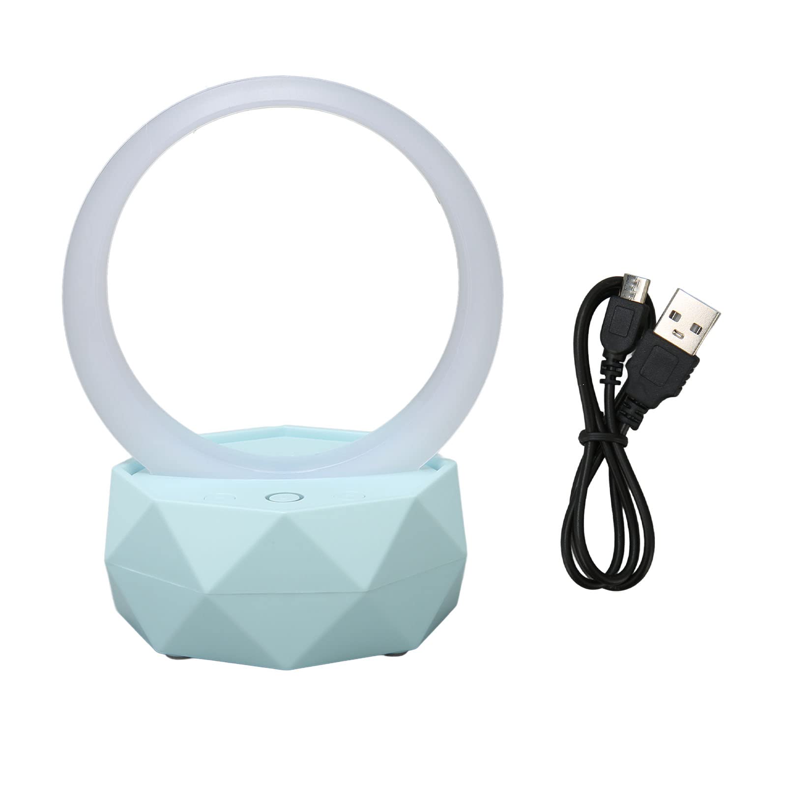 Night Light Speaker with RGB Lights Portable for Bedside