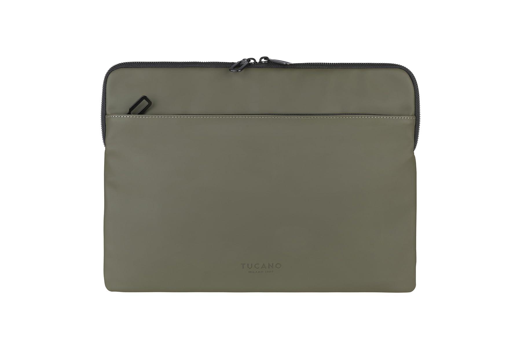 Tucano GOMMO Laptop Sleeve 15.6 Inch/MacBook Pro 16 Inch, Waterproof Rubberised Protective Case, Military Green