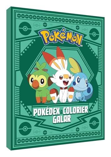Pokémon - Pokedex à colorier Galar: édition spéciale anniversaire