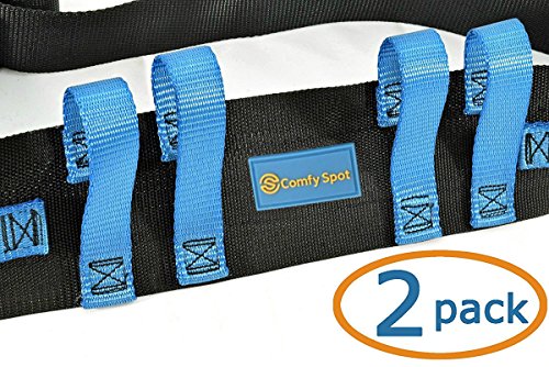 Gait Belt Transfer Belt 2 Pack with Quick Release Lifts Medical Safety Belts for Elderly to Lift and Transfer Physical Therapy Belt Straps and Elderly Care Lifts