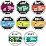Maud's Organic Coffee Variety Pack, 56ct. Solar Energy Produced Recyclable Single Serve Fair Trade...