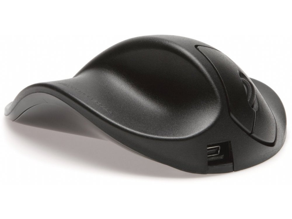 HIPPUS HandShoe Mouse links S wireless | Funkmaus | ergonomisches Design - Vorbeugung gegen Mausarm/Tennisarm - besonders armschonend