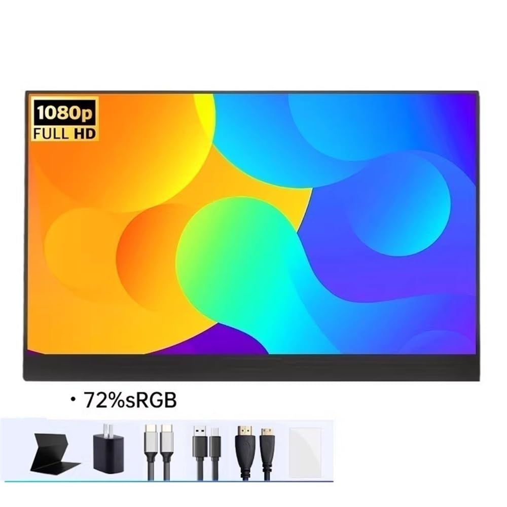 Monitor portatile da 14 pollici 1080P IPS con schermo esteso touch screen secondario Monitor per Smart Working