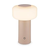 BRILONER - Lampada da tavolo senza fili IP44 con touch, dimmerabile