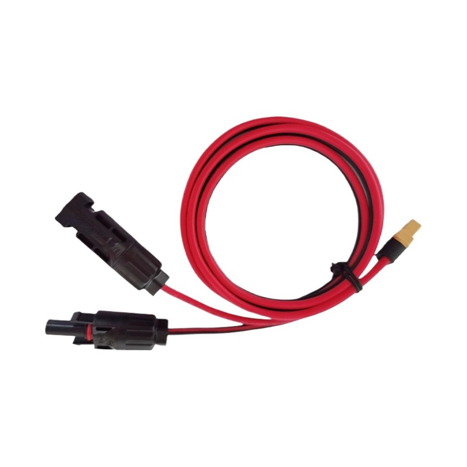 Złącza męskie i żeńskie z kablami Adapter złącza słonecznego do żeńskiego XT60 wtyczki złącze 12AWG 150 cm/60 cm przedłużacze przewody dostosowane do baterii Lipo (3,0 m)