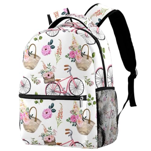 Sac à dos de voyage décontracté compact 29.4x20x40cm pour femmes