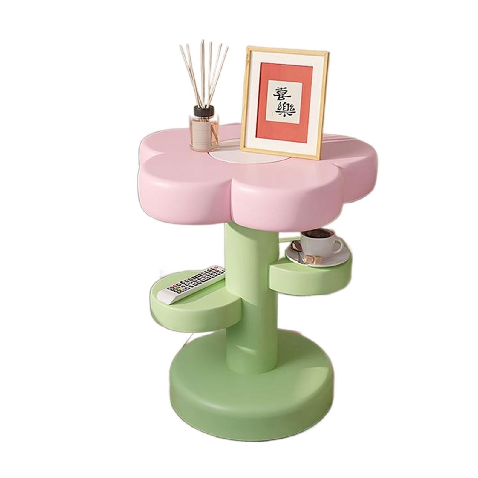 Amazon.com: Living Room Side Table Unique Flower Shaped Side Table