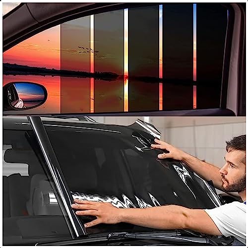 Image of Window Tint Film for Cars, 5% VLT 30 inch in x 10'Ft Ceramic Window Film, Blocks 99% UV & IR Rays, Heat Resistant Anti Glare Film for Windshield, Scratch Resistant Sun Shade Auto Tint Roll