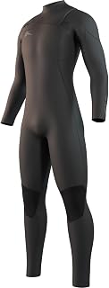 Mystic Evolve 2025 - Traje de neopreno de espuma natural para hombre, 4/3 mm, con cremallera en el pecho, color negro