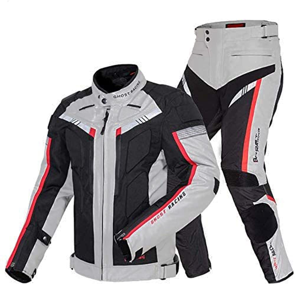 Amazon | GR バイク用 メンズ ジャケット&パンツ上下セット