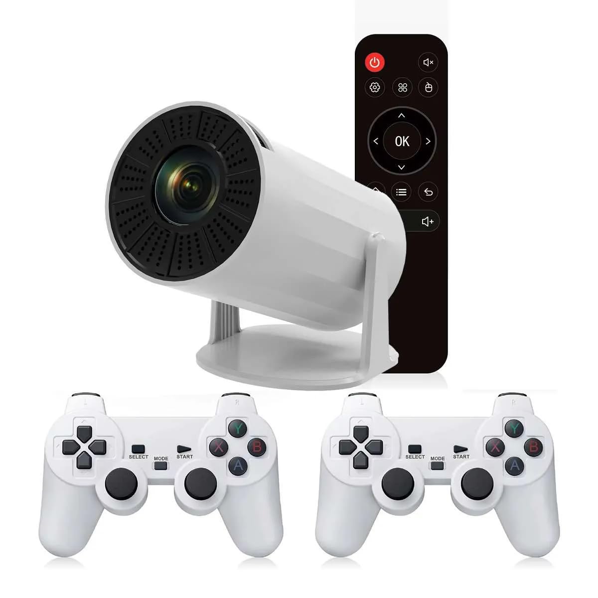 KLACK S40 MAX Proyector Full HD 1080P con Consola Retro