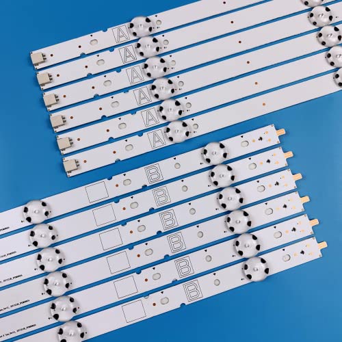 12 piezas tiras LED para televisor 70 pulgadas miniatura 4