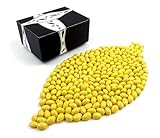 Cuckoo Luckoo Gourmet Lemon Creme Candy Almonds, 2 lb Bag in a BlackTie Box
