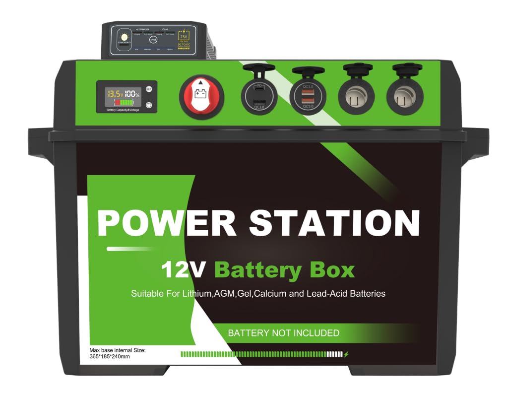 BM001 Battery Box with DC Charger 25A